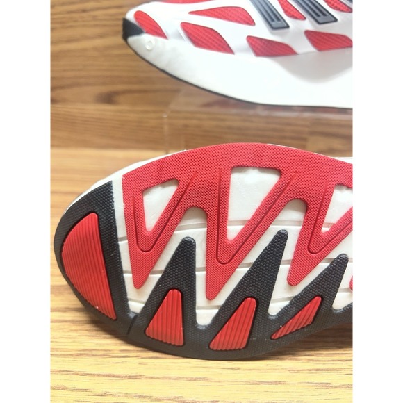 Adidas JI0308 Men's Sz 8 Women's Sz 9 White/Red Adizero Aruku Casual Shoes - Picture 7 of 16